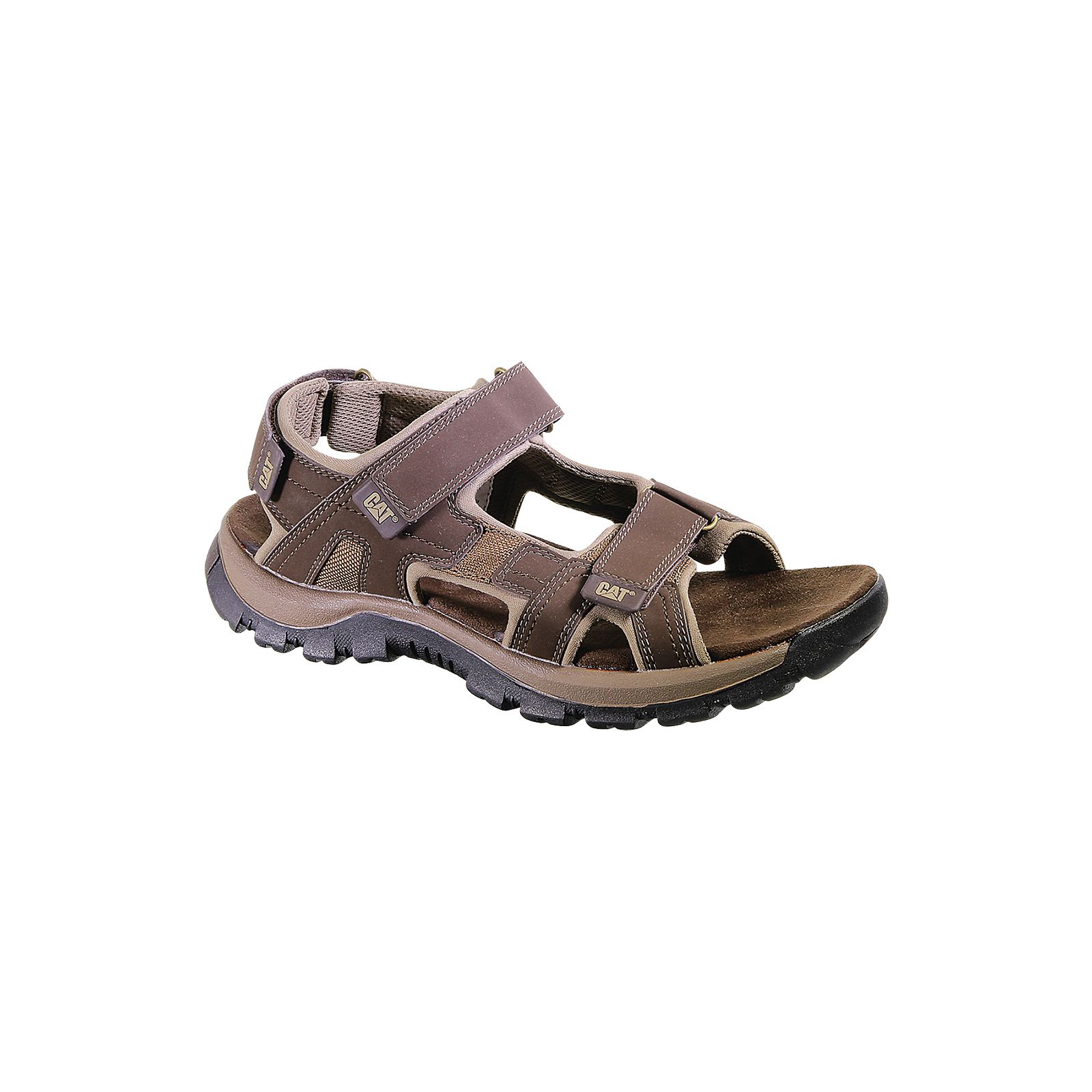 Caterpillar Giles - Mens Sandals - Dark Brown - NZ (184SXWRDY)